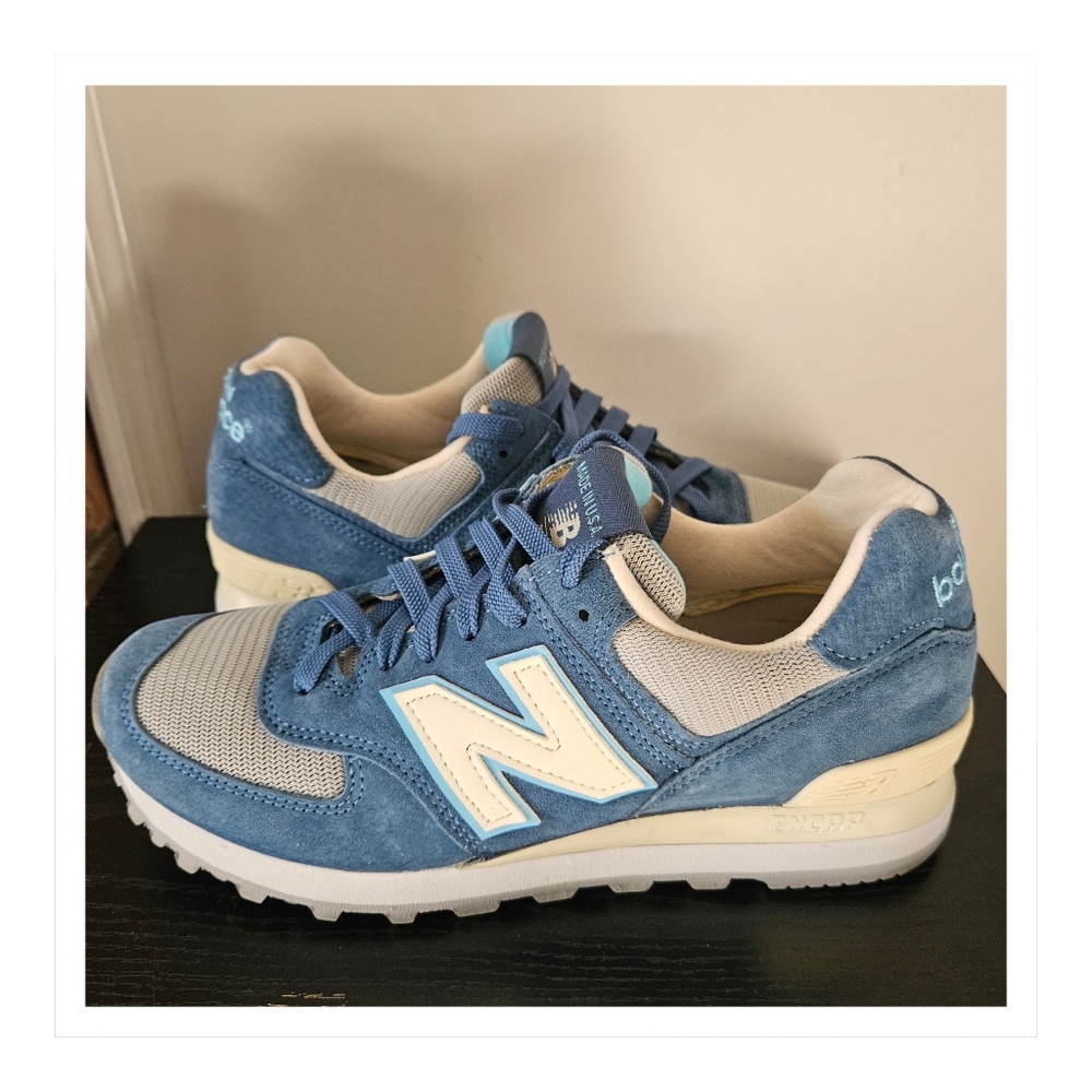 New Balance 574 American Tall Tales Pack Babe the Blue Ox Sneakers 7.5 RARE - Picture 3 of 7